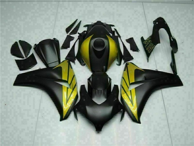 Purchase 2008-2011 Black Gold Honda CBR1000RR Replacement Motorcycle Fairings Canada Purchase 2008-2011 Black Gold Honda CBR1000RR Replacement Motorcycle Fairings Canada