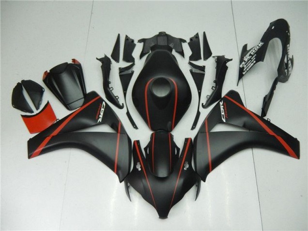 Purchase 2008-2011 Matte Black Red Honda CBR1000RR Motorcycle Fairing Canada Purchase 2008-2011 Matte Black Red Honda CBR1000RR Motorcycle Fairing Canada