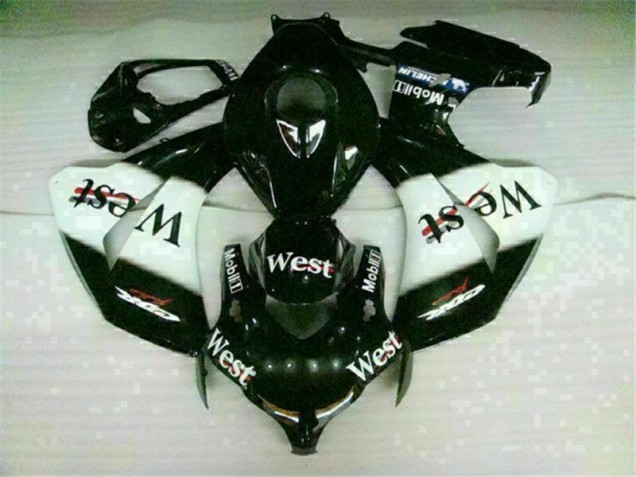 Purchase 2008-2011 White Black West Honda CBR1000RR Motorbike Fairing Kits & Plastics Canada Purchase 2008-2011 White Black West Honda CBR1000RR Motorbike Fairing Kits & Plastics Canada