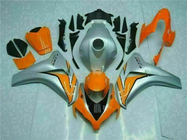 Purchase 2008-2011 Orange Silver Honda CBR1000RR Motorcyle Fairings Canada