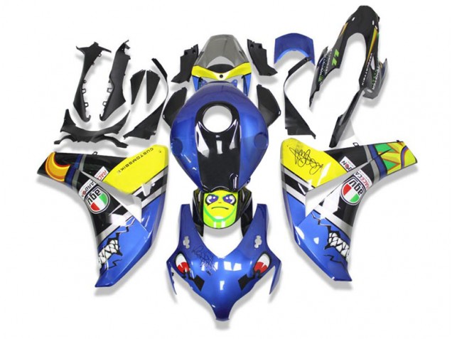 Purchase 2008-2011 Blue Shark Honda CBR1000RR Motor Fairings Canada Purchase 2008-2011 Blue Shark Honda CBR1000RR Motor Fairings Canada