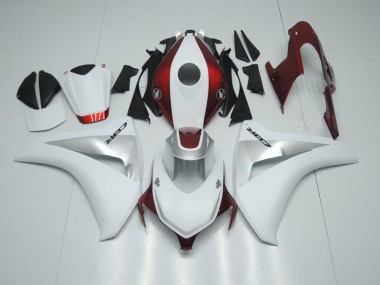 Purchase 2008-2011 Candy Red White and Silver Honda CBR1000RR Motorcycle Fairing Kits Canada