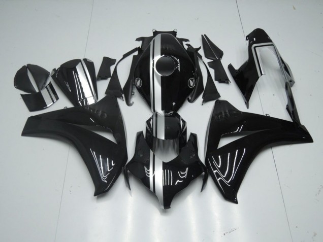 Purchase 2008-2011 Glossy Black with Silver Stripe Honda CBR1000RR Motorcycle Fairing Kit Canada Purchase 2008-2011 Glossy Black with Silver Stripe Honda CBR1000RR Motorcycle Fairing Kit Canada