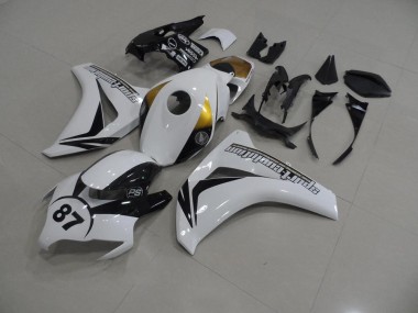 Purchase 2008-2011 White and Black 87 Honda CBR1000RR Bike Fairings Canada