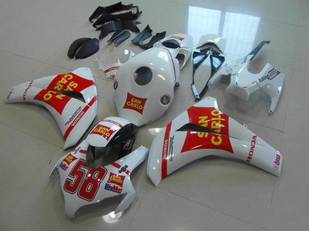 Purchase 2008-2011 White San Carlo Honda CBR1000RR Motorcycle Bodywork Canada Purchase 2008-2011 White San Carlo Honda CBR1000RR Motorcycle Bodywork Canada