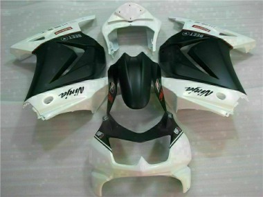 Purchase 2008-2012 White Black Ninja 3M Kawasaki EX250 Motorcycle Fairings Canada