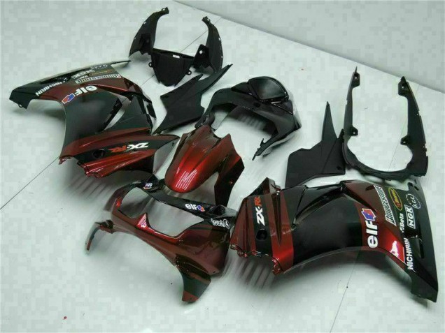 Purchase 2008-2012 Black Kawasaki EX250 Bike Fairing Kit Canada