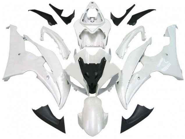 Purchase 2008-2016 Pearl White Yamaha YZF R6 Bike Fairings Canada Purchase 2008-2016 Pearl White Yamaha YZF R6 Bike Fairings Canada