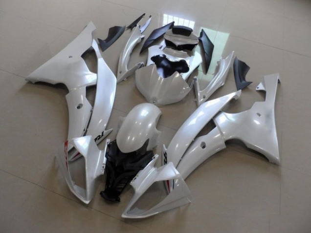 Purchase 2008-2016 Pearl White Yamaha YZF R6 Replacement Fairings Canada