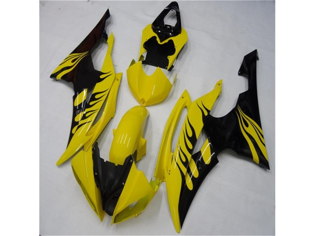 Purchase 2008-2016 Yellow Black Yamaha YZF R6 Motorcycle Replacement Fairings Canada Purchase 2008-2016 Yellow Black Yamaha YZF R6 Motorcycle Replacement Fairings Canada