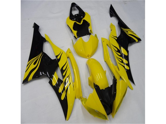 Purchase 2008-2016 Yellow Black Yamaha YZF R6 Motorcycle Replacement Fairings Canada Purchase 2008-2016 Yellow Black Yamaha YZF R6 Motorcycle Replacement Fairings Canada
