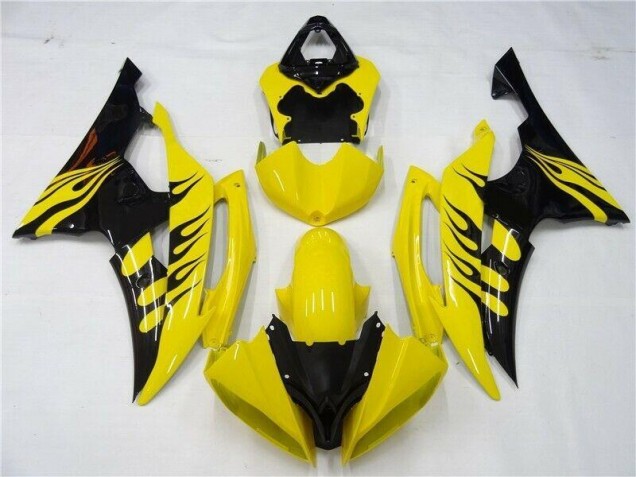 Purchase 2008-2016 Yellow Black Yamaha YZF R6 Motorcycle Replacement Fairings Canada Purchase 2008-2016 Yellow Black Yamaha YZF R6 Motorcycle Replacement Fairings Canada