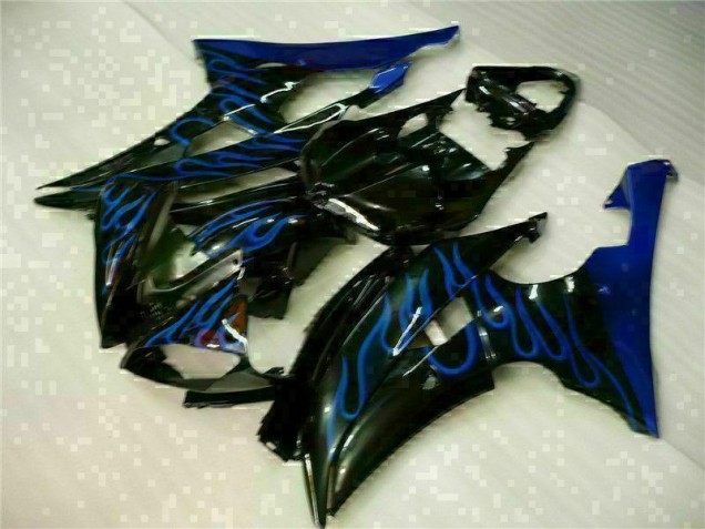 Purchase 2008-2016 Blue Flame Black Yamaha YZF R6 Motorcylce Fairings Canada Purchase 2008-2016 Blue Flame Black Yamaha YZF R6 Motorcylce Fairings Canada