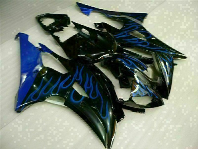 Purchase 2008-2016 Blue Flame Black Yamaha YZF R6 Motorcylce Fairings Canada Purchase 2008-2016 Blue Flame Black Yamaha YZF R6 Motorcylce Fairings Canada