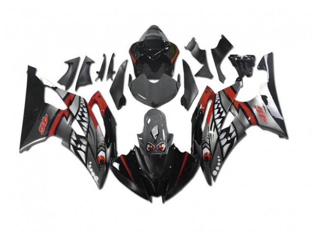 Purchase 2008-2016 Grey Red Shark Yamaha YZF R6 Motorbike Fairing Canada Purchase 2008-2016 Grey Red Shark Yamaha YZF R6 Motorbike Fairing Canada