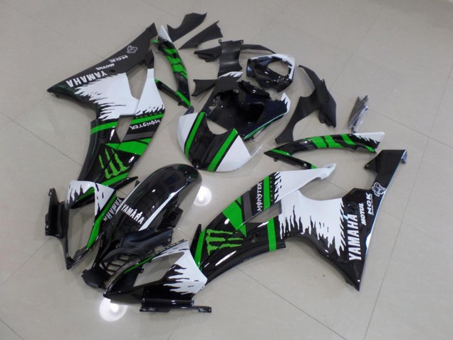 Purchase 2008-2016 Special White Green Monster Yamaha YZF R6 Motorbike Fairing Kits Canada Purchase 2008-2016 Special White Green Monster Yamaha YZF R6 Motorbike Fairing Kits Canada