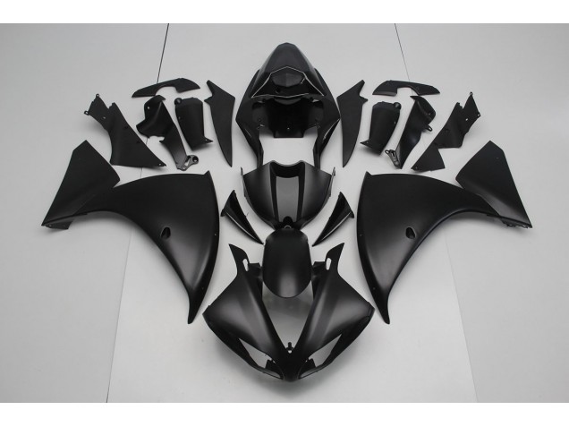 Purchase 2009-2011 Matte Black Yamaha YZF R1 Moto Fairings Canada