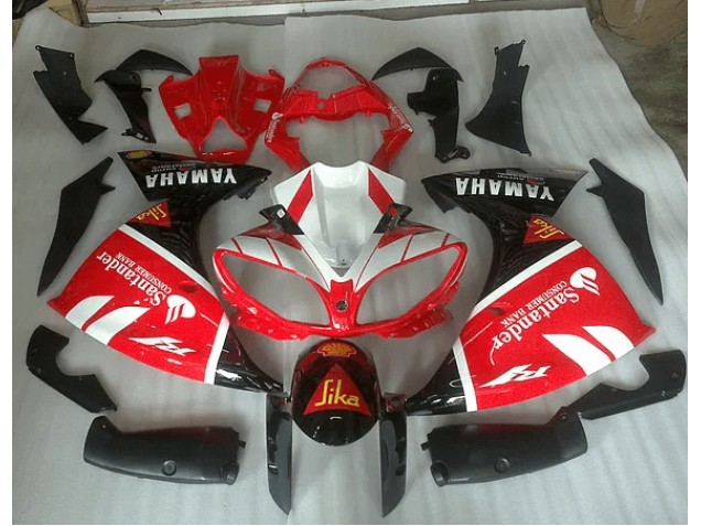 Purchase 2009-2011 Red White and Black Graphic Yamaha YZF R1 Motorbike Fairing Canada Purchase 2009-2011 Red White and Black Graphic Yamaha YZF R1 Motorbike Fairing Canada