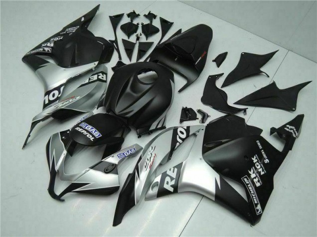 Purchase 2009-2012 Black Silver Repsol Honda CBR600RR Motorcycle Fairings Kits Canada Purchase 2009-2012 Black Silver Repsol Honda CBR600RR Motorcycle Fairings Kits Canada