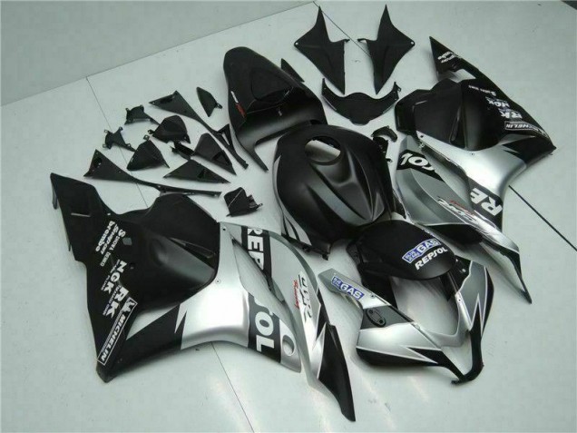Purchase 2009-2012 Black Silver Repsol Honda CBR600RR Motorcycle Fairings Kits Canada Purchase 2009-2012 Black Silver Repsol Honda CBR600RR Motorcycle Fairings Kits Canada