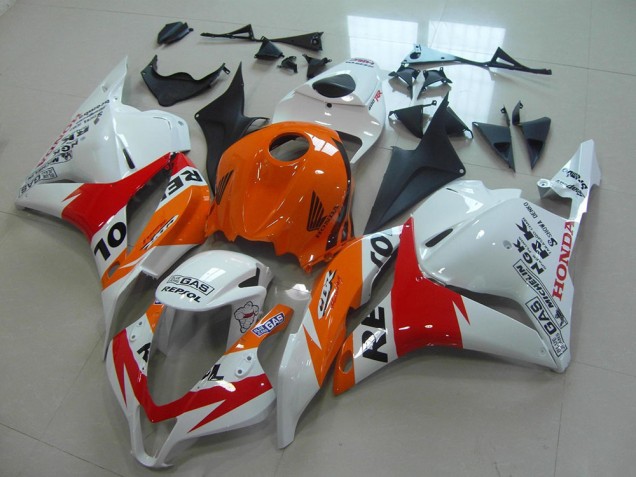 Purchase 2009-2012 White New Repsol Honda CBR600RR Replacement Motorcycle Fairings Canada Purchase 2009-2012 White New Repsol Honda CBR600RR Replacement Motorcycle Fairings Canada