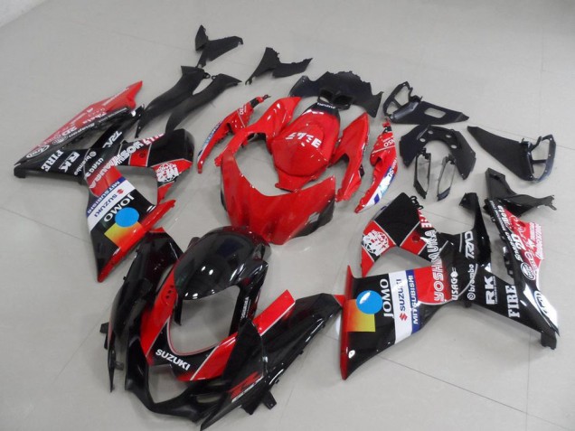 Purchase 2009-2016 Red Jomo Suzuki GSXR 1000 K9 Replacement Motorcycle Fairings Canada