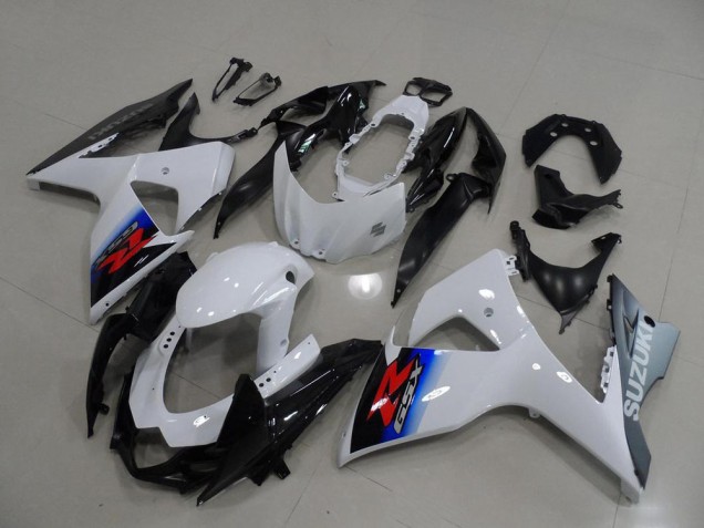 Purchase 2009-2016 White Silver Suzuki GSXR 1000 K9 Motorcycle Fairing Kit Canada Purchase 2009-2016 White Silver Suzuki GSXR 1000 K9 Motorcycle Fairing Kit Canada