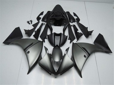 Purchase 2012-2014 Matte Grey Black Yamaha YZF R1 Replacement Fairings Canada