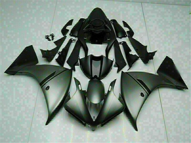 Purchase 2012-2014 Grey Black Yamaha YZF R1 Moto Fairings Canada Purchase 2012-2014 Grey Black Yamaha YZF R1 Moto Fairings Canada