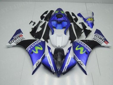 Purchase 2012-2014 Blue White Black Yamaha YZF R1 Motorcycle Replacement Fairings Canada