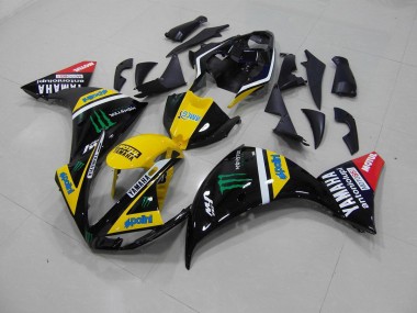 Purchase 2012-2014 Yellow Black Monster Yamaha YZF R1 Motor Fairings Canada