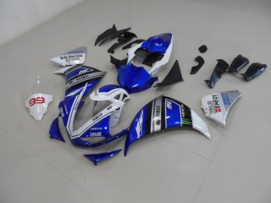 Purchase 2012-2014 Blue White Yamaha YZF R1 Bike Fairing Canada
