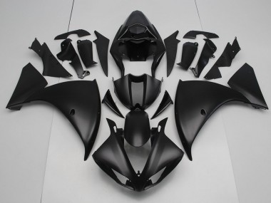 Purchase 2012-2014 Matte Black Yamaha YZF R1 Replacement Motorcycle Fairings Canada