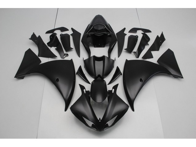Purchase 2012-2014 Matte Black Yamaha YZF R1 Replacement Motorcycle Fairings Canada