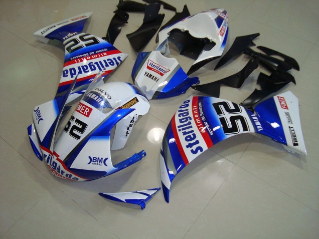 Purchase 2012-2014 White Black Sterilgarda Yamaha YZF R1 Motorcylce Fairings Canada Purchase 2012-2014 White Black Sterilgarda Yamaha YZF R1 Motorcylce Fairings Canada