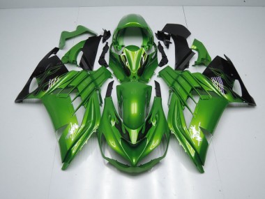 Purchase 2012-2021 Green Flame Kawasaki ZX14R ZZR1400 Moto Fairings Canada