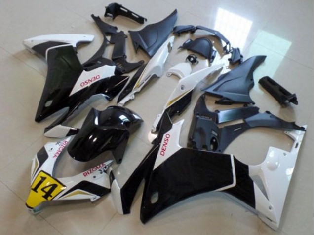 Purchase 2013-2015 Black White Denso Rizoma 14 Honda CBR500RR Bike Fairings Canada Purchase 2013-2015 Black White Denso Rizoma 14 Honda CBR500RR Bike Fairings Canada