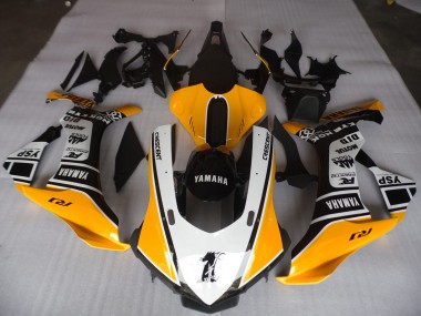 Purchase 2015-2019 Yellow White Black Yamaha YZF R1 Motorbike Fairing Kits Canada