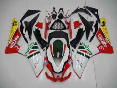 Purchase 2009-2015 White Red Alitalia Aprilia RSV4 Replacement Fairings Canada