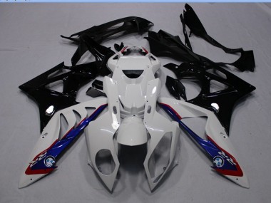 Purchase 2009-2014 White Black Blue BMW S1000RR Motorcycle Fairing Kit Canada