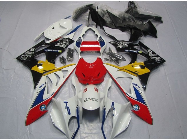 Purchase 2009-2014 Red White Yellow BMW S1000RR Motorcycle Fairings Kits Canada