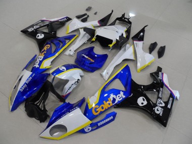 Purchase 2009-2014 Blue White GoldBet BMW S1000RR Motorcycle Fairings Canada