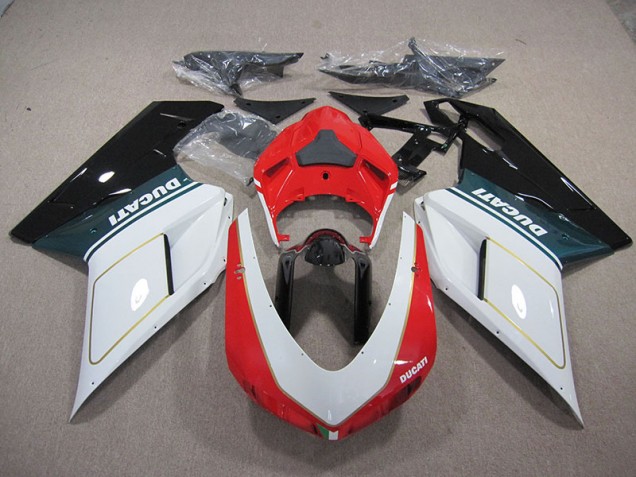 Purchase 2007-2014 White Red Ducati 1098 848 Motorcylce Fairings Canada Purchase 2007-2014 White Red Ducati 1098 848 Motorcylce Fairings Canada
