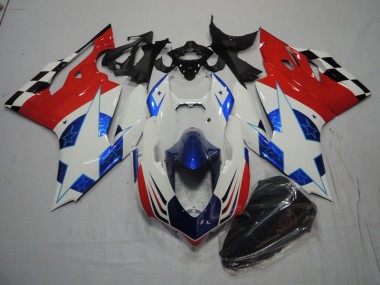 Purchase 2011-2014 White Blue Red Ducati 1199 Bike Fairing Canada