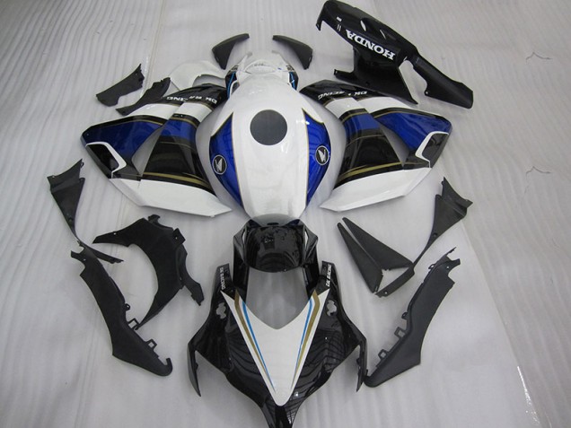 Purchase 2004-2005 Black White Blue Honda CBR1000RR Motorcycle Fairings Kit Canada Purchase 2004-2005 Black White Blue Honda CBR1000RR Motorcycle Fairings Kit Canada