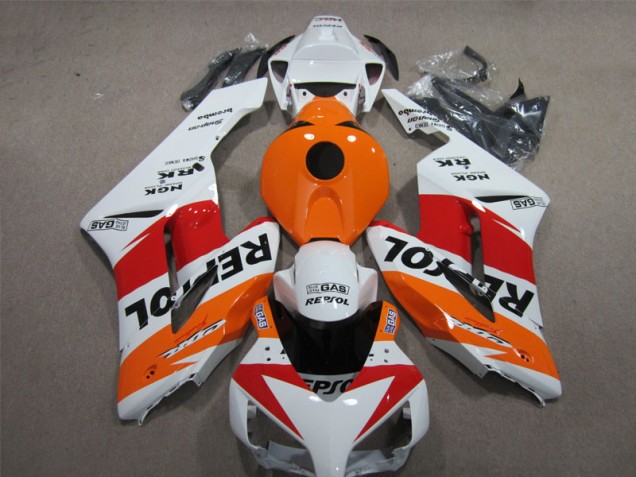 Purchase 2004-2005 White Orange Repsol Honda CBR1000RR Moto Fairings Canada Purchase 2004-2005 White Orange Repsol Honda CBR1000RR Moto Fairings Canada