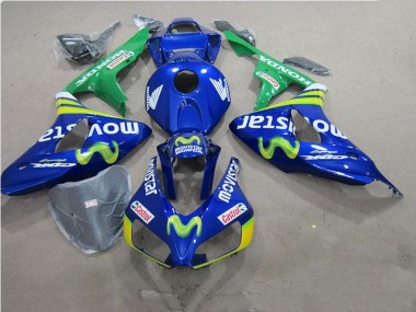 Purchase 2006-2007 Blue Movistar Castrol Honda CBR1000RR Motorbike Fairings Canada
