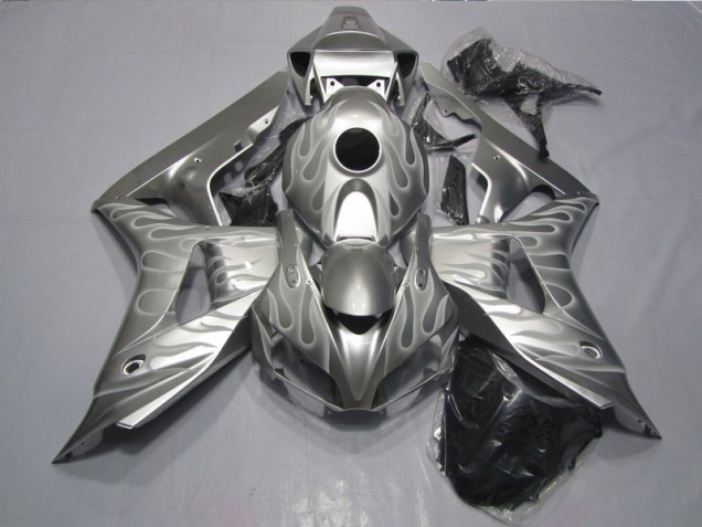 Purchase 2006-2007 Silver Flame Honda CBR1000RR Bike Fairings Canada Purchase 2006-2007 Silver Flame Honda CBR1000RR Bike Fairings Canada