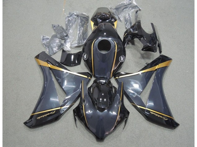Purchase 2008-2011 Black Gold Fireblade Honda CBR1000RR Motorbike Fairing Kits Canada Purchase 2008-2011 Black Gold Fireblade Honda CBR1000RR Motorbike Fairing Kits Canada