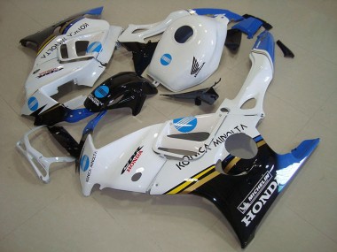 Purchase 1995-1998 White Blue Konica Minolta Honda CBR600 F3 Motorcycle Fairings Kit Canada